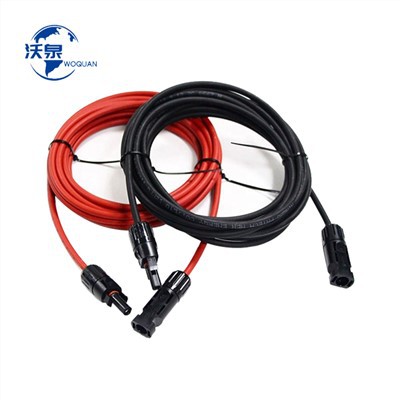 DC PV Solar Extension Cable with Female Male Solar Connectors